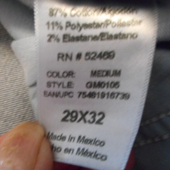 Bandana Flare Jeans Updated Red & Blue Bandana Inserts for Flare - Picture 5 of 6